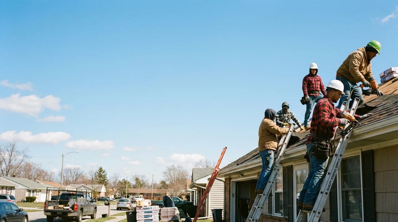 Roofing in Tampa, KS near me